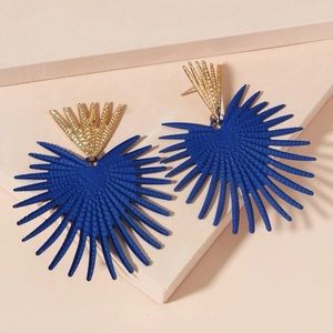 Blue Drop Earrings